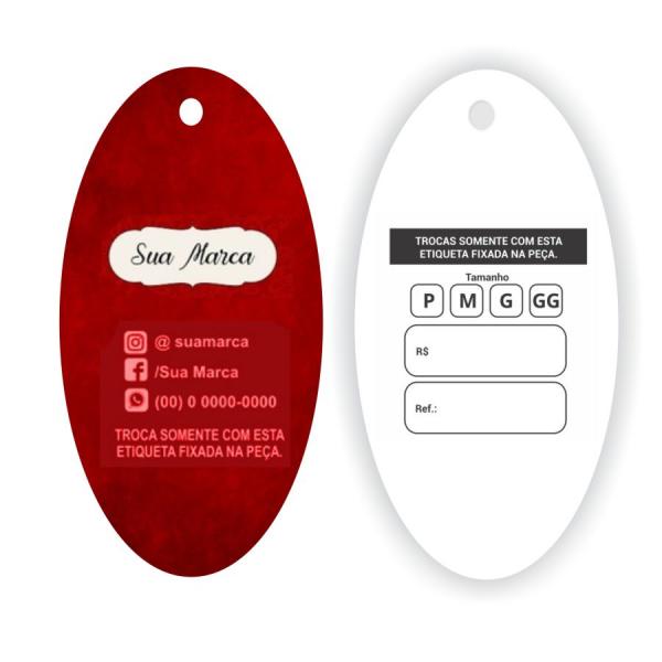 TAGS OVAL